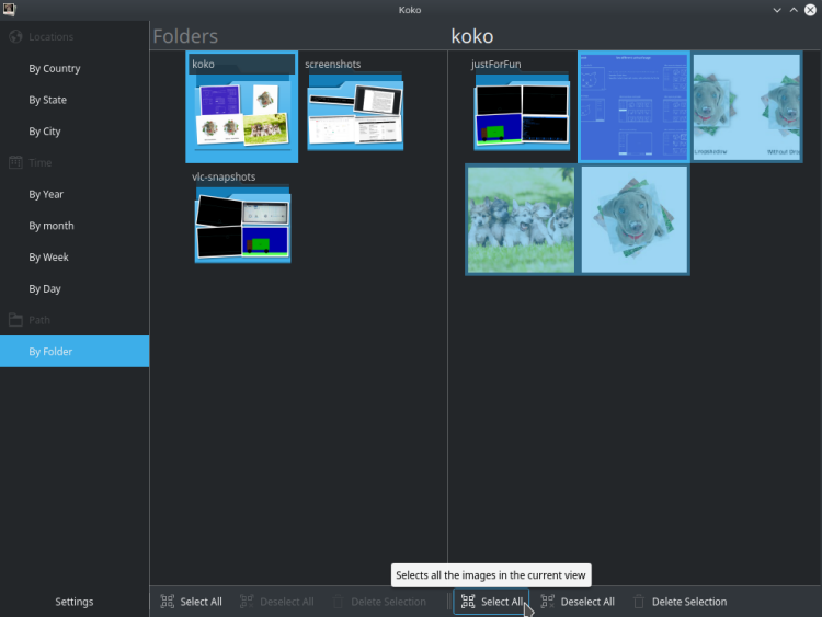 Desktop UI